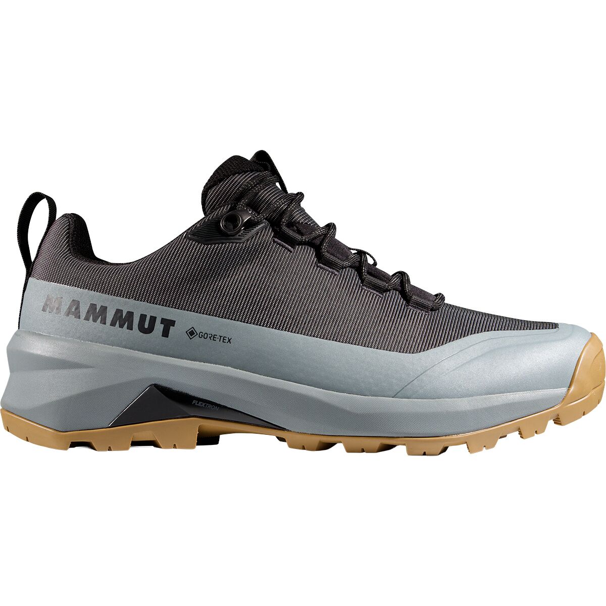Image of Mammut Ducan III Low GTX Hiking Shoe - Men's Black/Platinum, US 11.0/UK 10.0