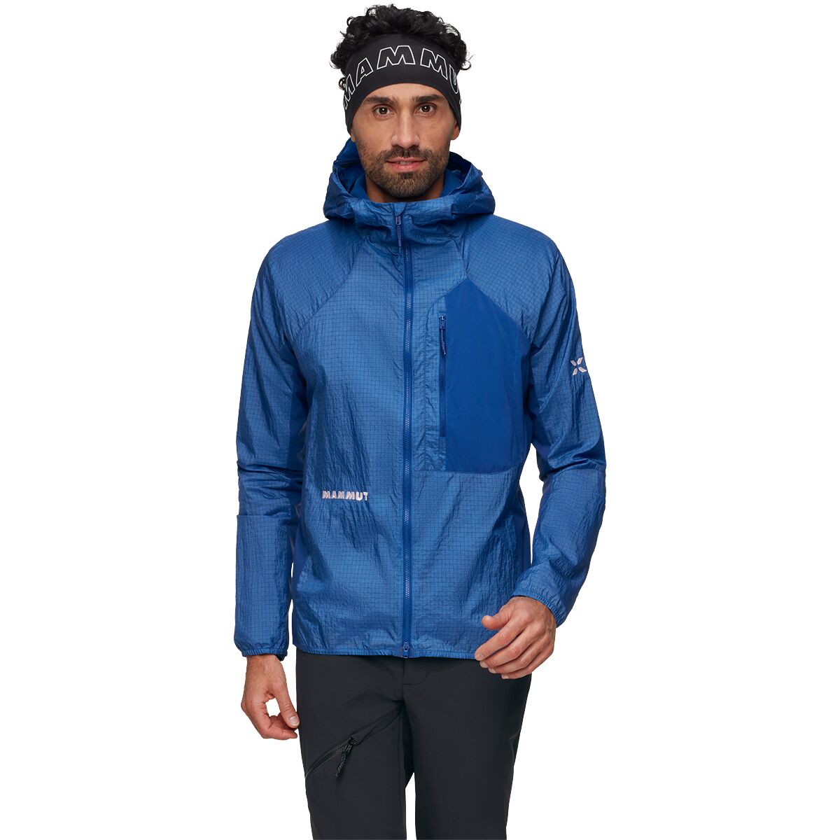 Image of Mammut Aenergy WB Hooded Jacket - Men's Eiger Blue, L