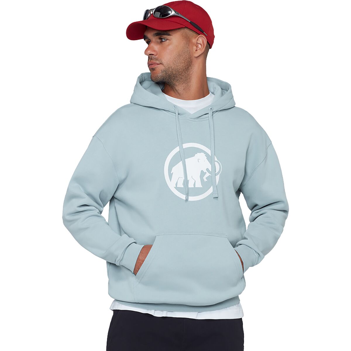 Image of Mammut Base ML Classic Hoodie - Men's Nebla, L