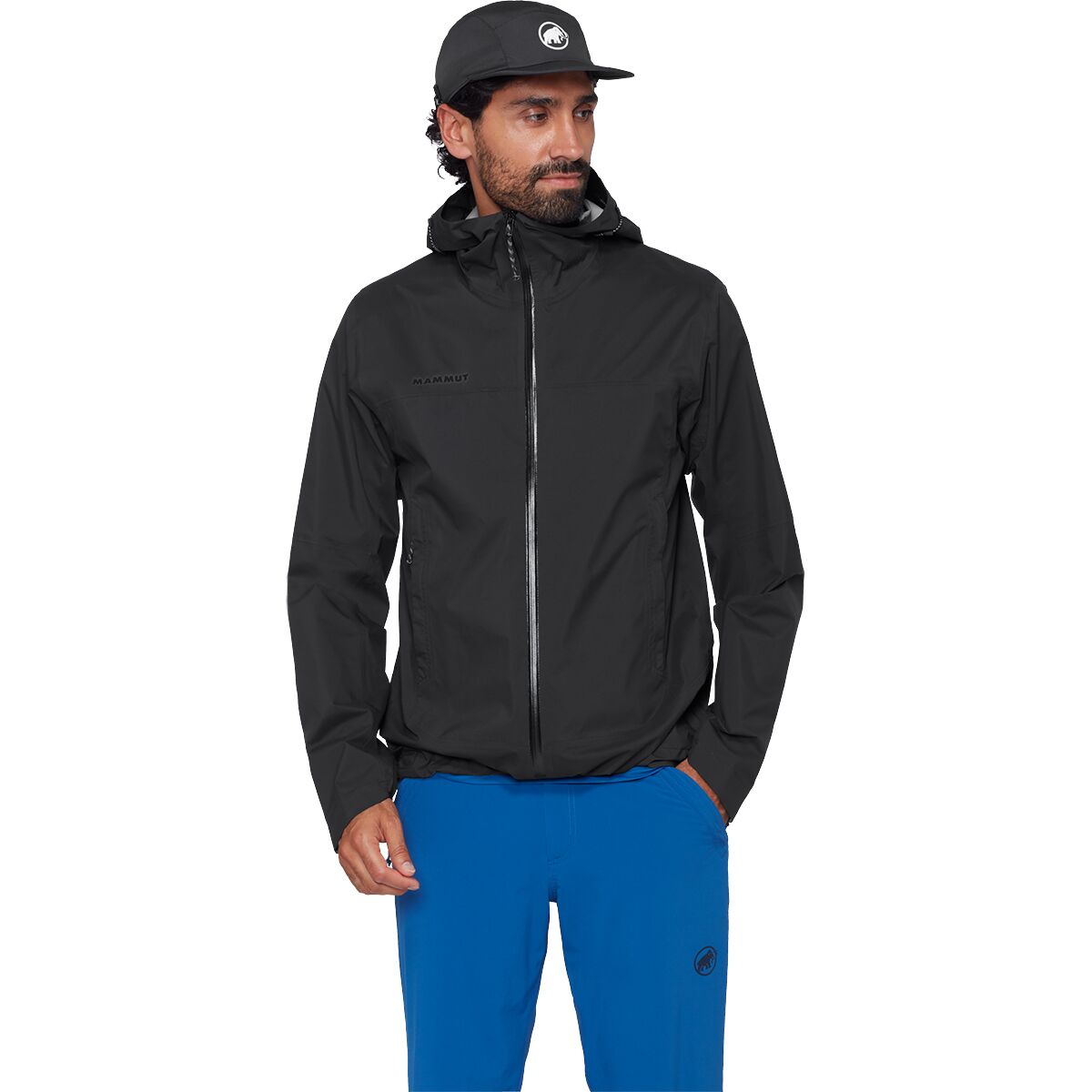 Image of Mammut Ducan HS Hooded Jacket - Men's Black, M