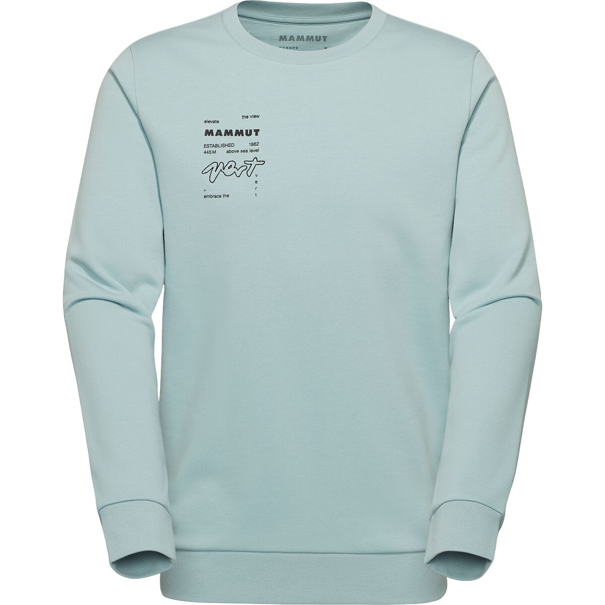 Image of Mammut Mammut Core ML Vert Crew Neck Sweatshirt - Men's Nebla, L