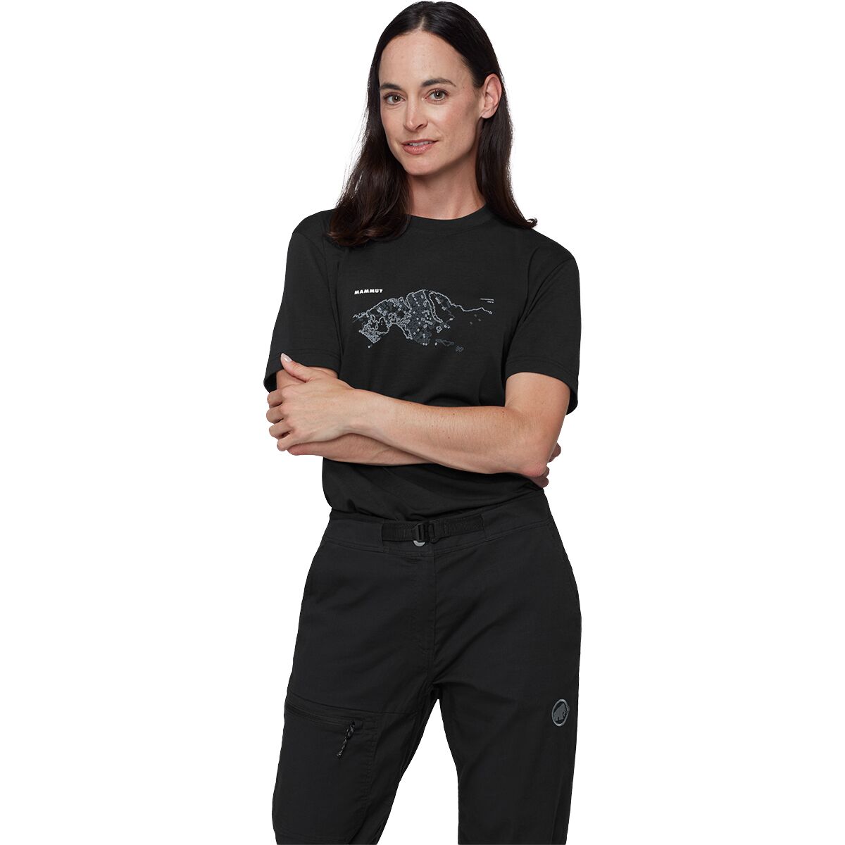 Image of Mammut Mountain Fruendenhorn T-Shirt - Men's Black, XL