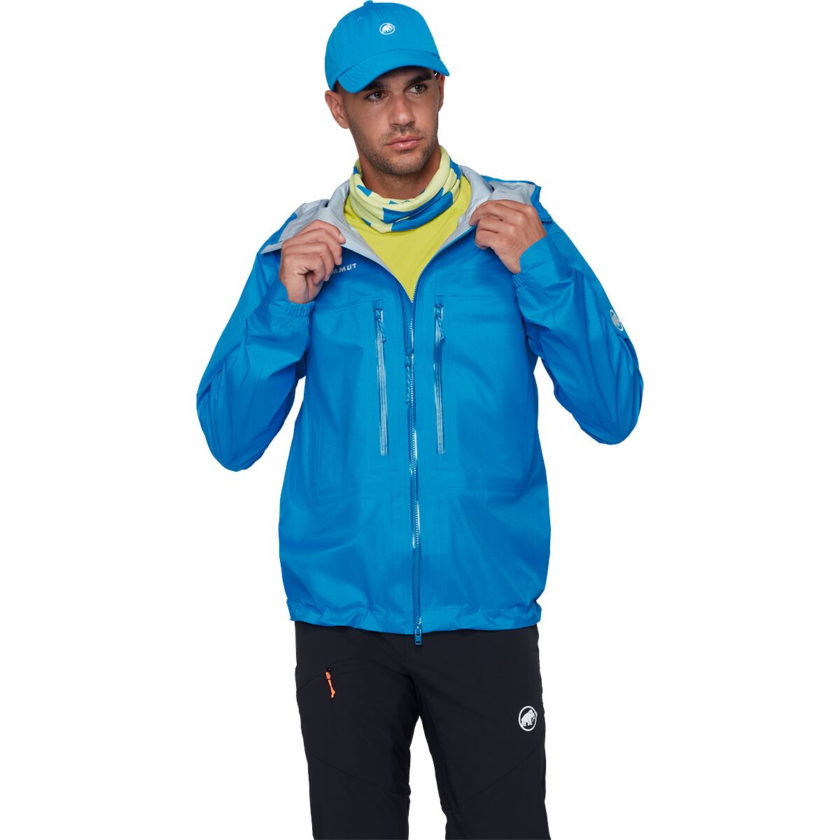 Image of Mammut Taiss Light HS Hooded Jacket - Men's Glacier Blue, M