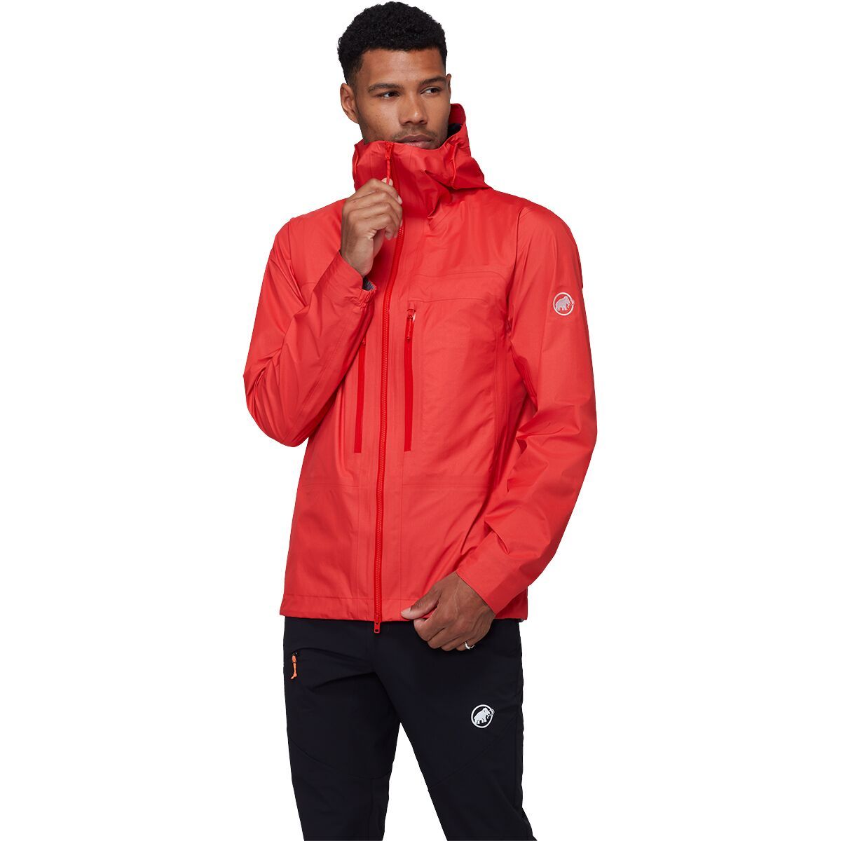Image of Mammut Taiss Light HS Hooded Jacket - Men's Mammut Red, XL