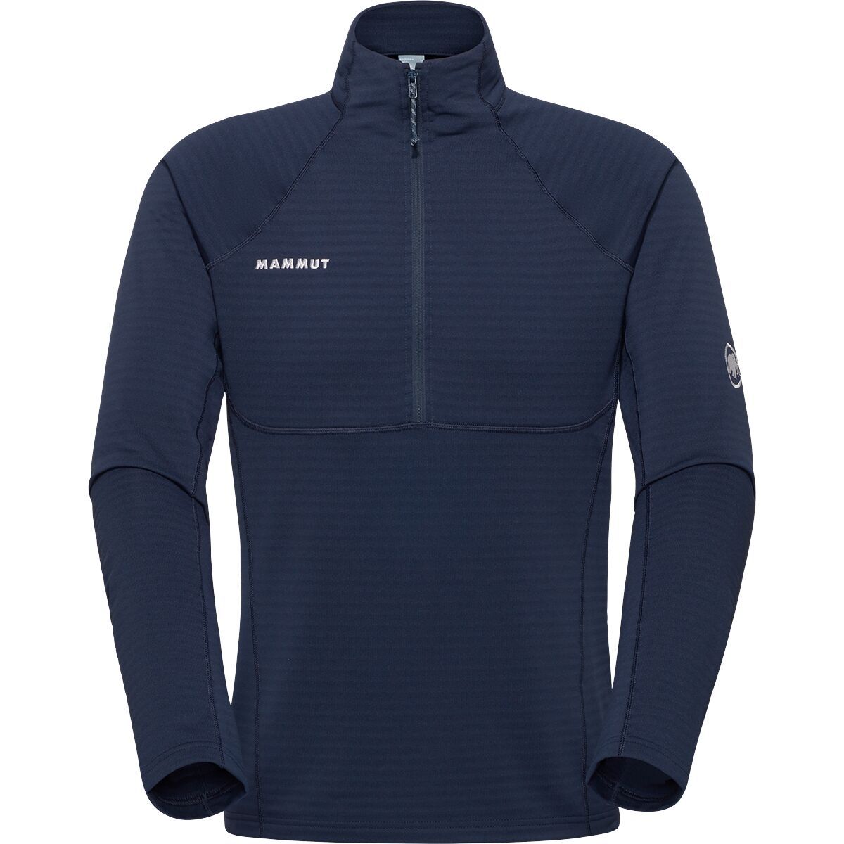 Image of Mammut Taiss ML 1/2-Zip Pullover - Men's Marine, XL