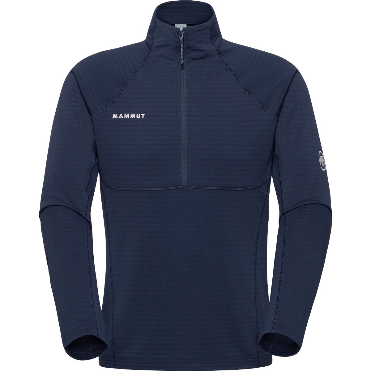 Image of Mammut Taiss ML 1/2-Zip Pullover - Men's Marine, XL