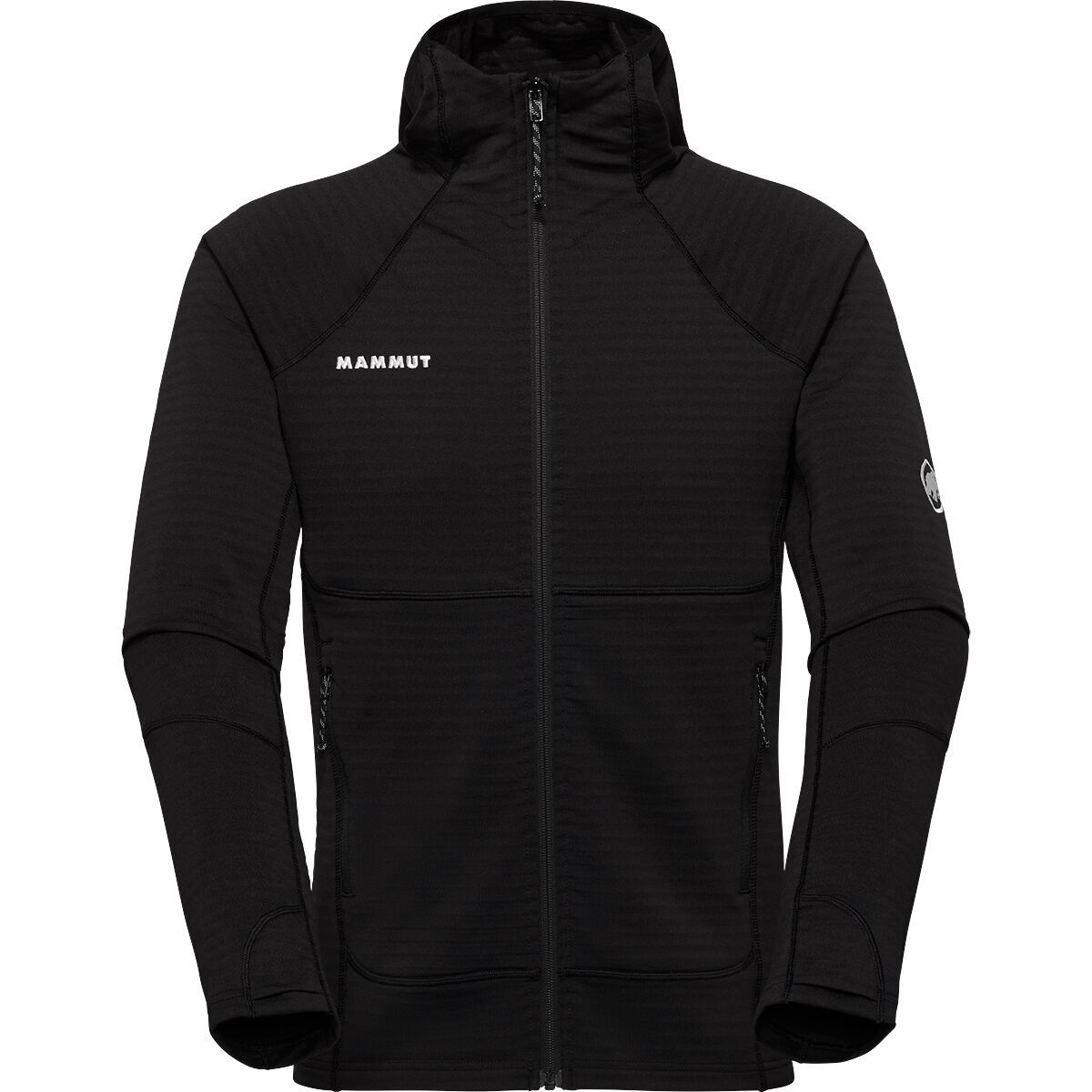 Image of Mammut Taiss ML Hooded Jacket - Men's Black, M