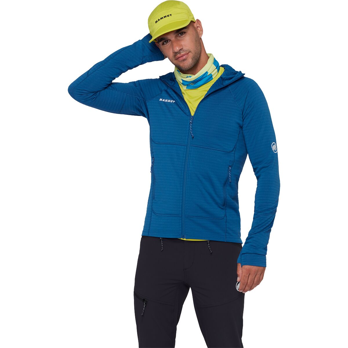 Image of Mammut Taiss ML Hooded Jacket - Men's Tschiel, L