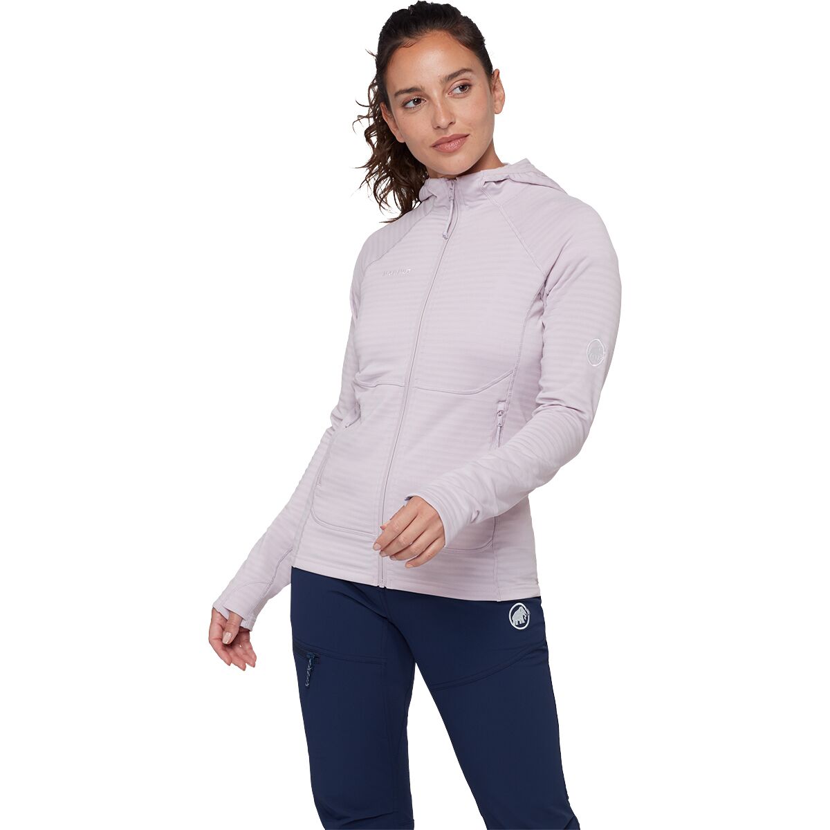 Image of Mammut Taiss ML Hooded Jacket - Women's Alpine Calamint, M