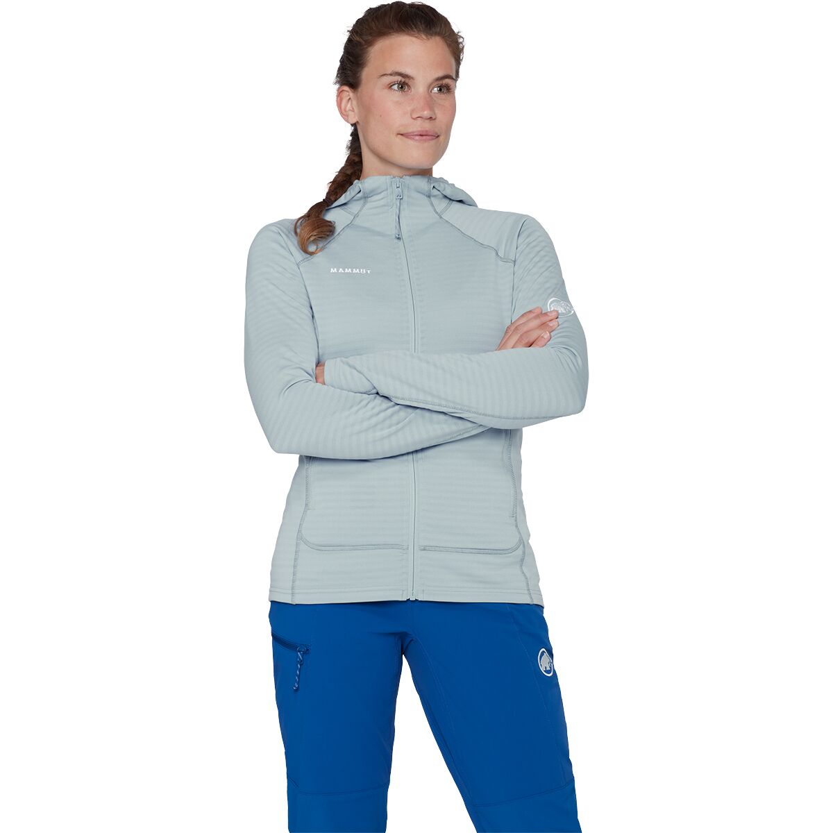 Image of Mammut Taiss ML Hooded Jacket - Women's Nebla, L