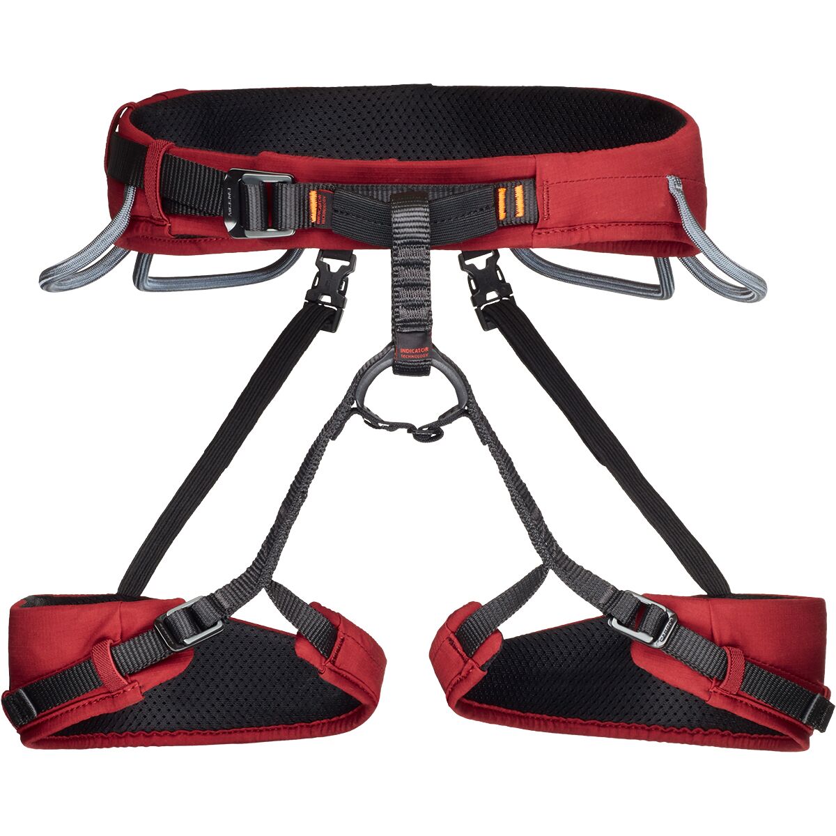 Image of Mammut Ophir 3 Slide 2.0 Harness - Women's Dark Mammut Red/Strata, L