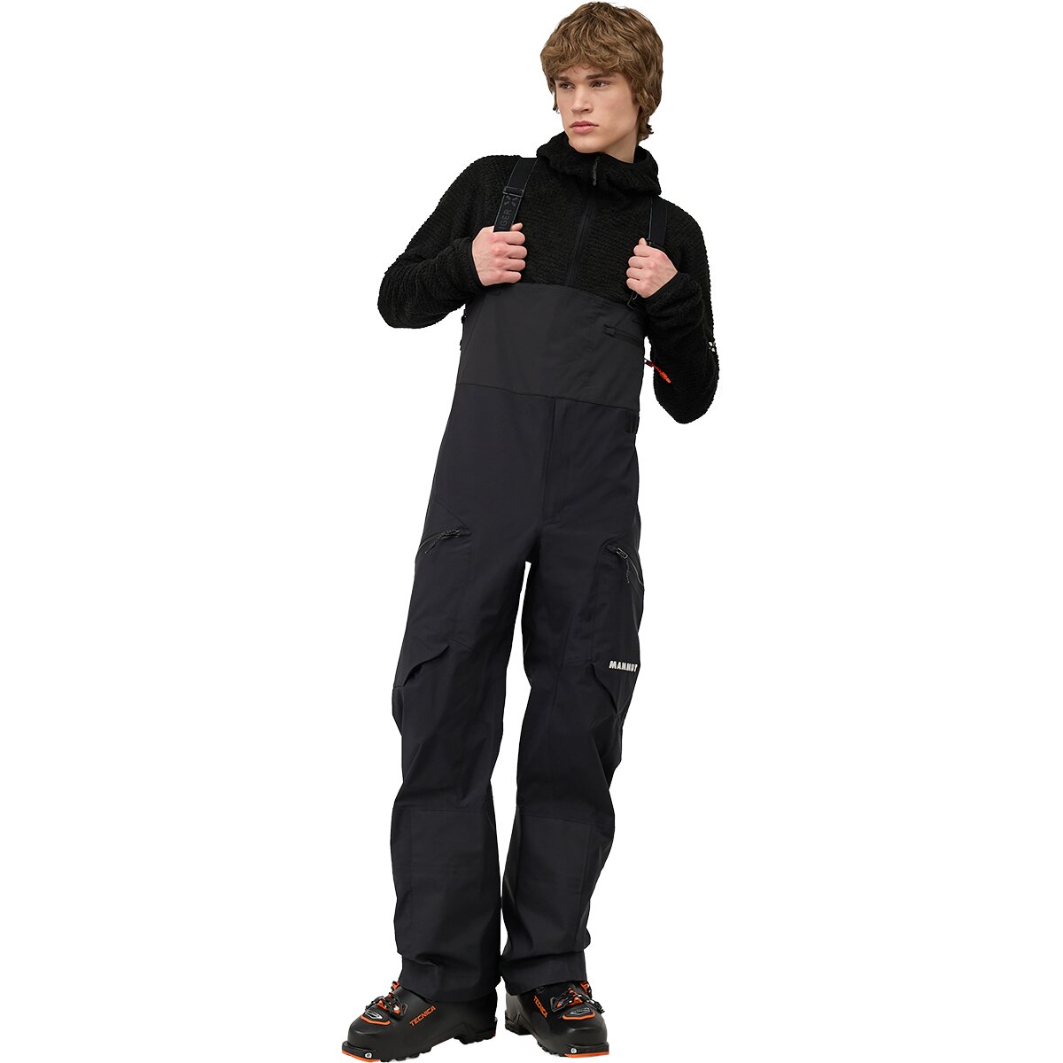 Mammut Eiger Free Advanced HS Bib Pant - Men's Black, 34/Reg