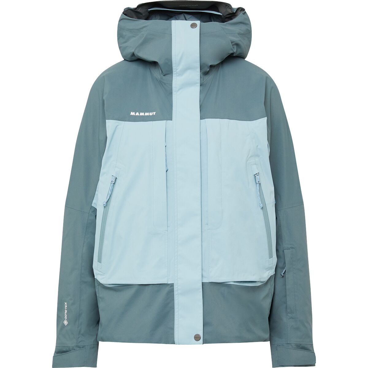 Image of Mammut Haldigrat GTX HS Thermo Hooded Jacket - Women's Nebla/Strata, L