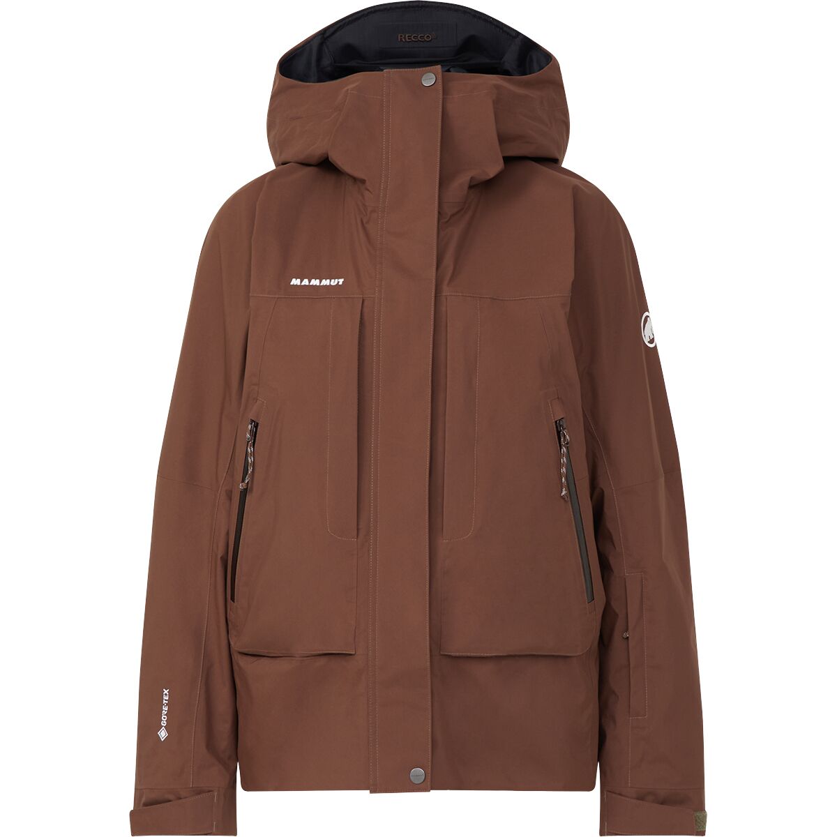 Image of Mammut Haldigrat GTX HS Thermo Hooded Jacket - Women's Soil, S