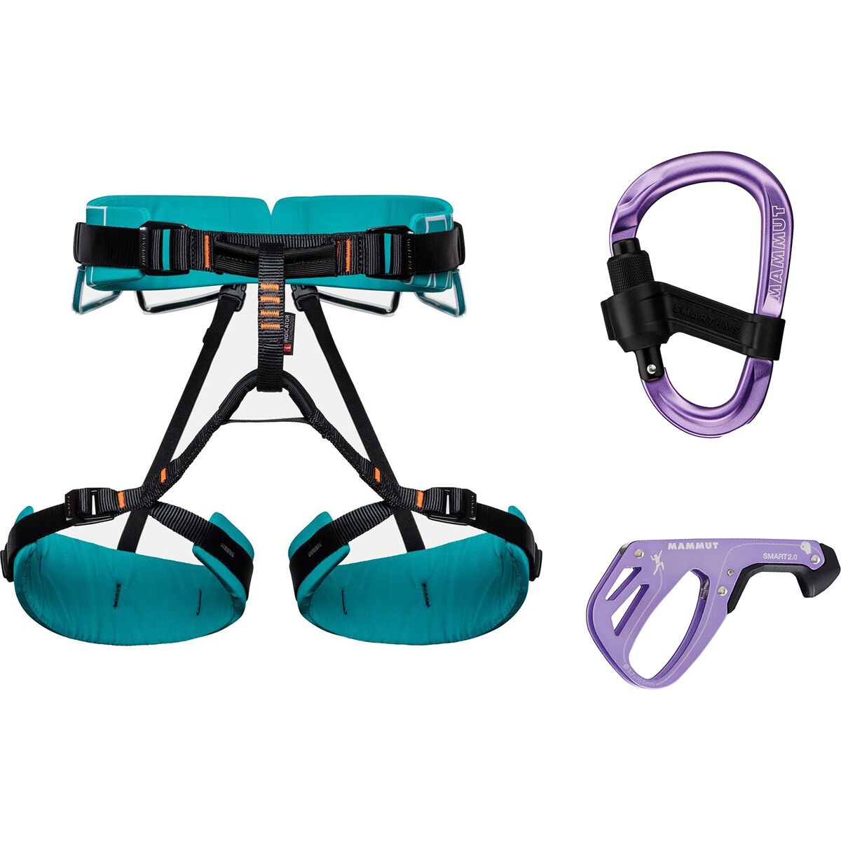 Image of Mammut 4 Slide Harness Package , XS-M, One Size, One Size