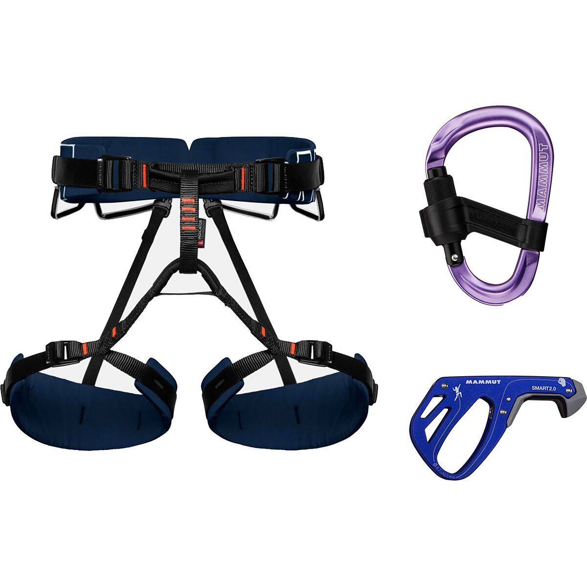 Image of Mammut 4 Slide Harness Package , M-XL, One Size, One Size