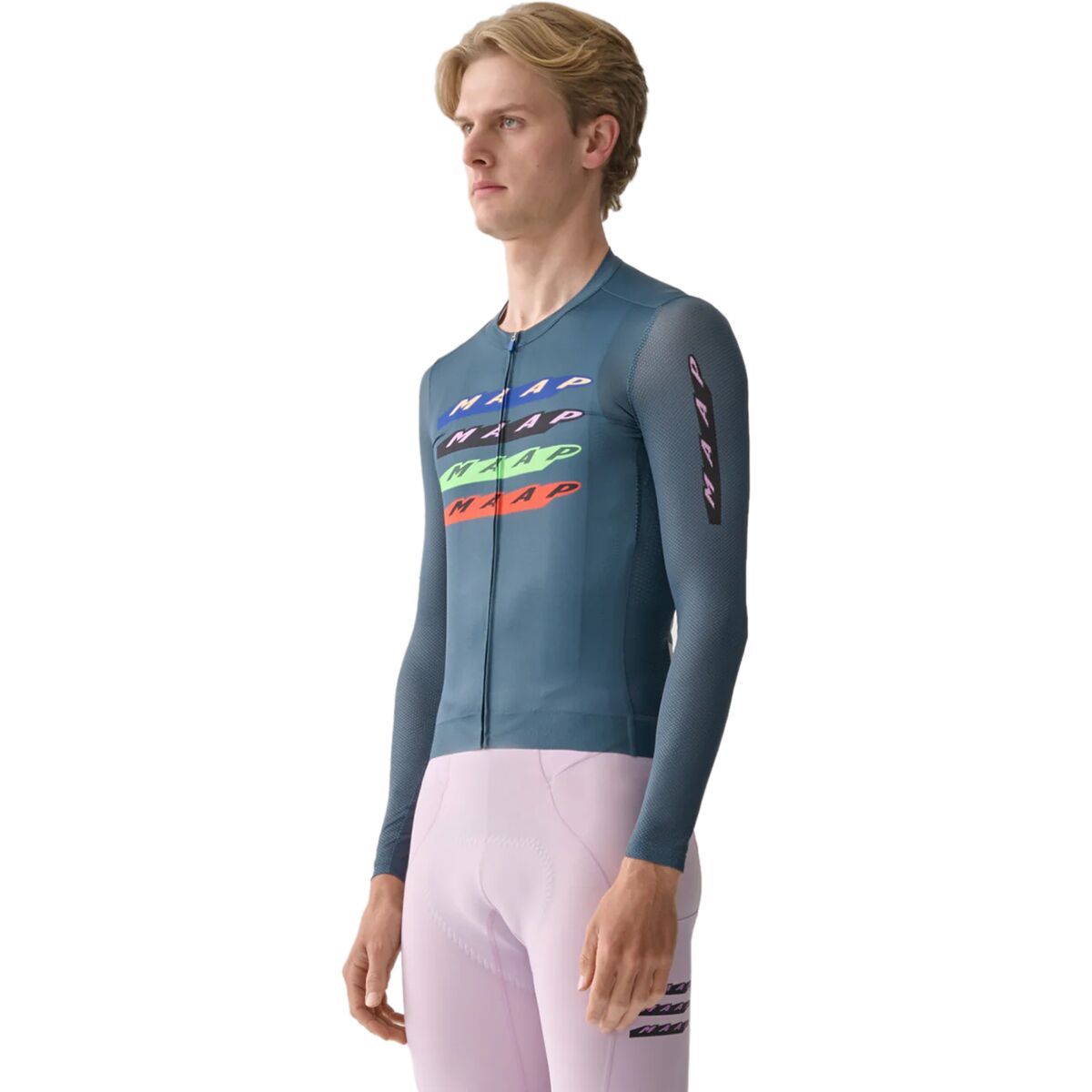 MAAP Evade X Pro Air 3.0 Long-Sleeve Jersey - Men's Uniform Blue, L