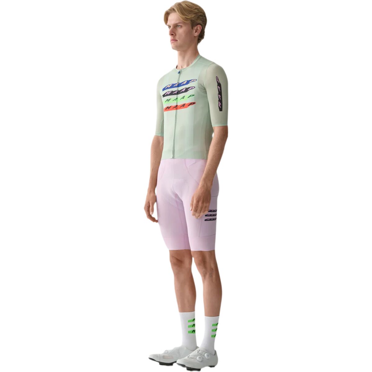 Image of MAAP Evade X Team Bib Evo Cargo Short - Men's Cherry Blossom, XL