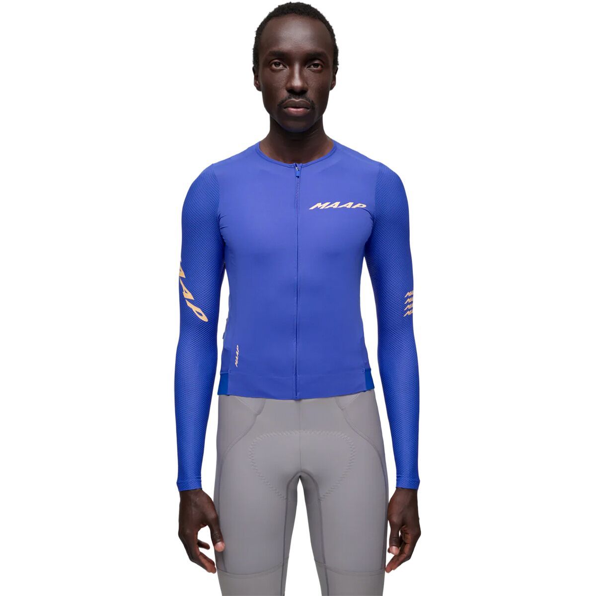 Image of MAAP Emerge Long-Sleeve Jersey - Men's Amparo Blue, XL