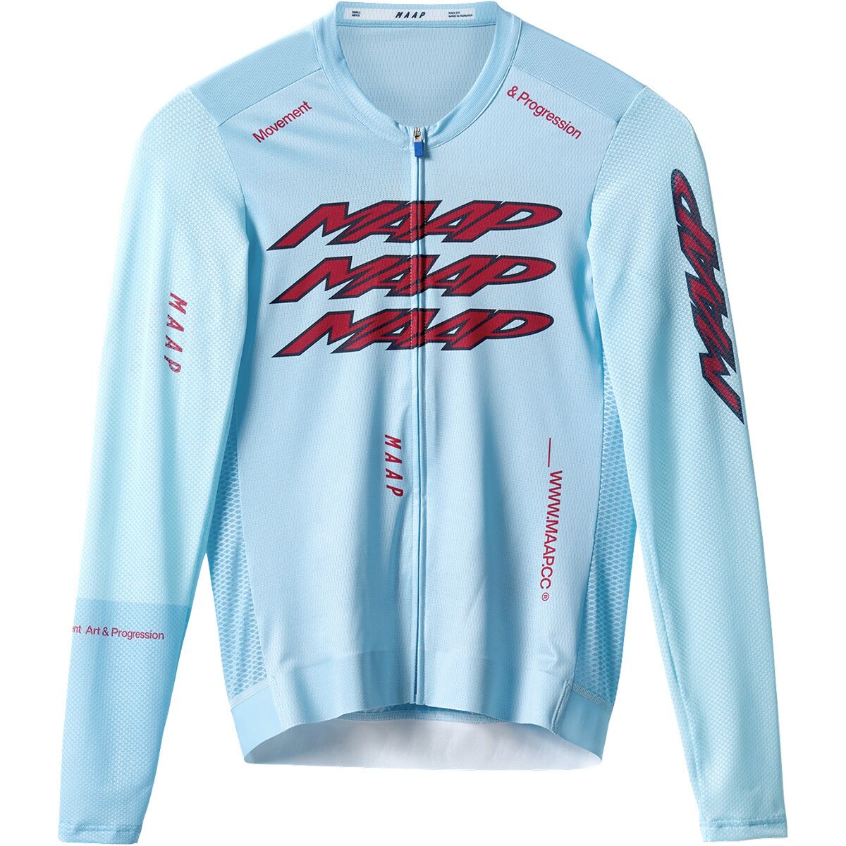 Image of MAAP Pulse Pro Air 3.0 Long-Sleeve Jersey - Men's Cerulean, L