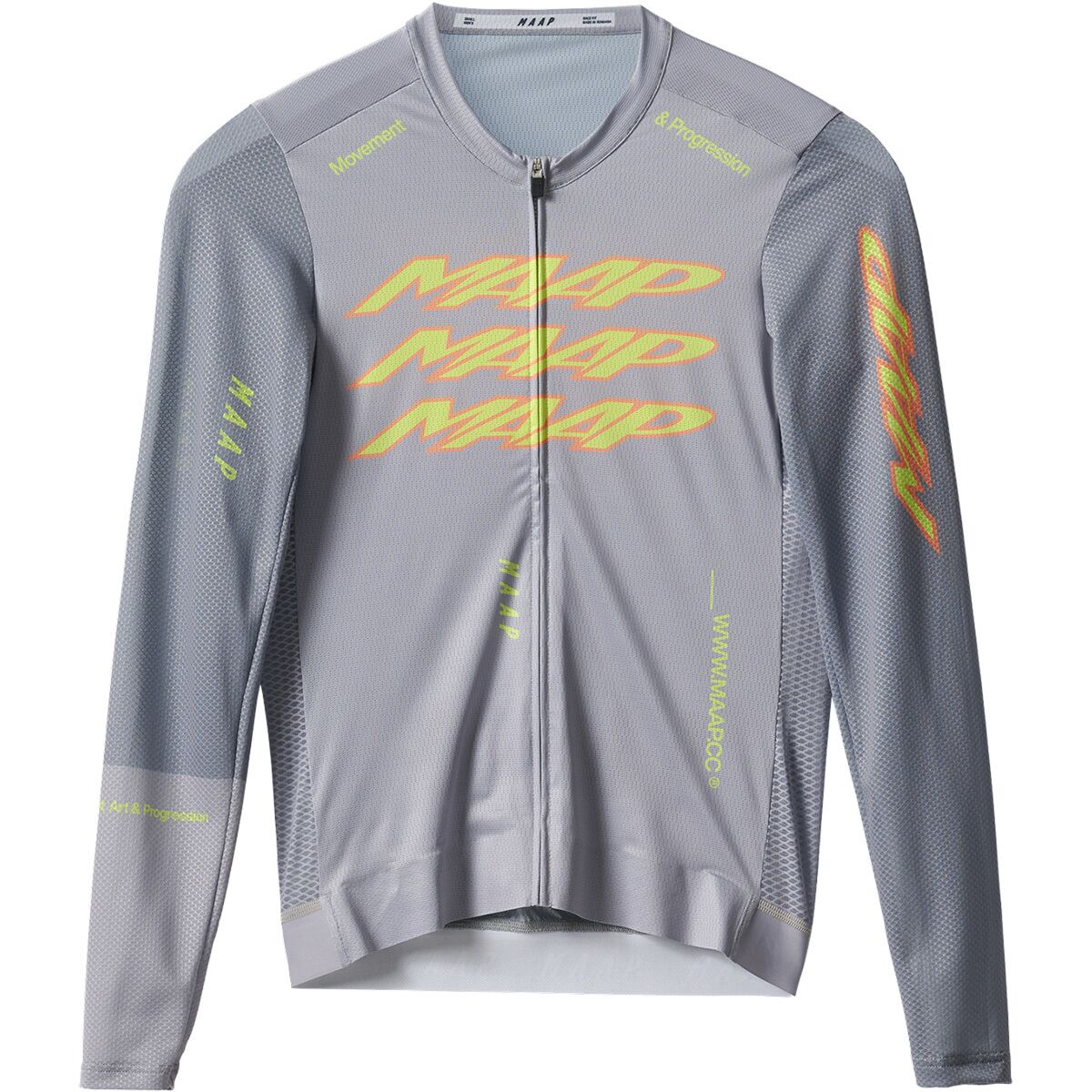 MAAP MAAP Pulse Pro Air 3.0 Long-Sleeve Jersey - Men's Platinum Grey, M