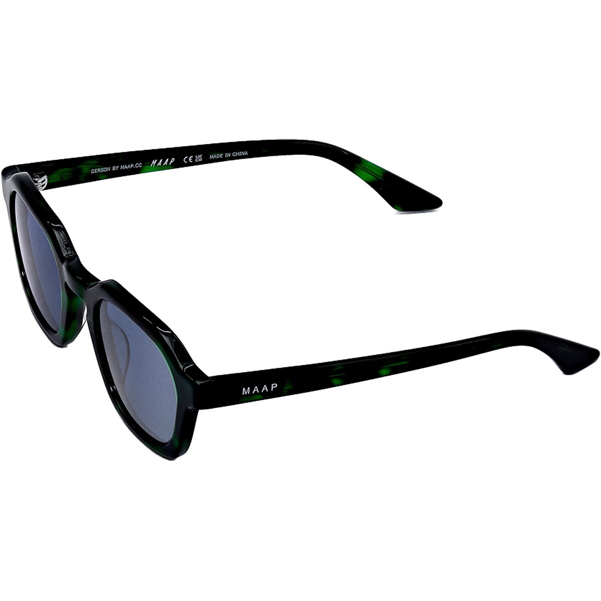 MAAP MAAP Gerson Sunglasses Green Tortoise, One Size