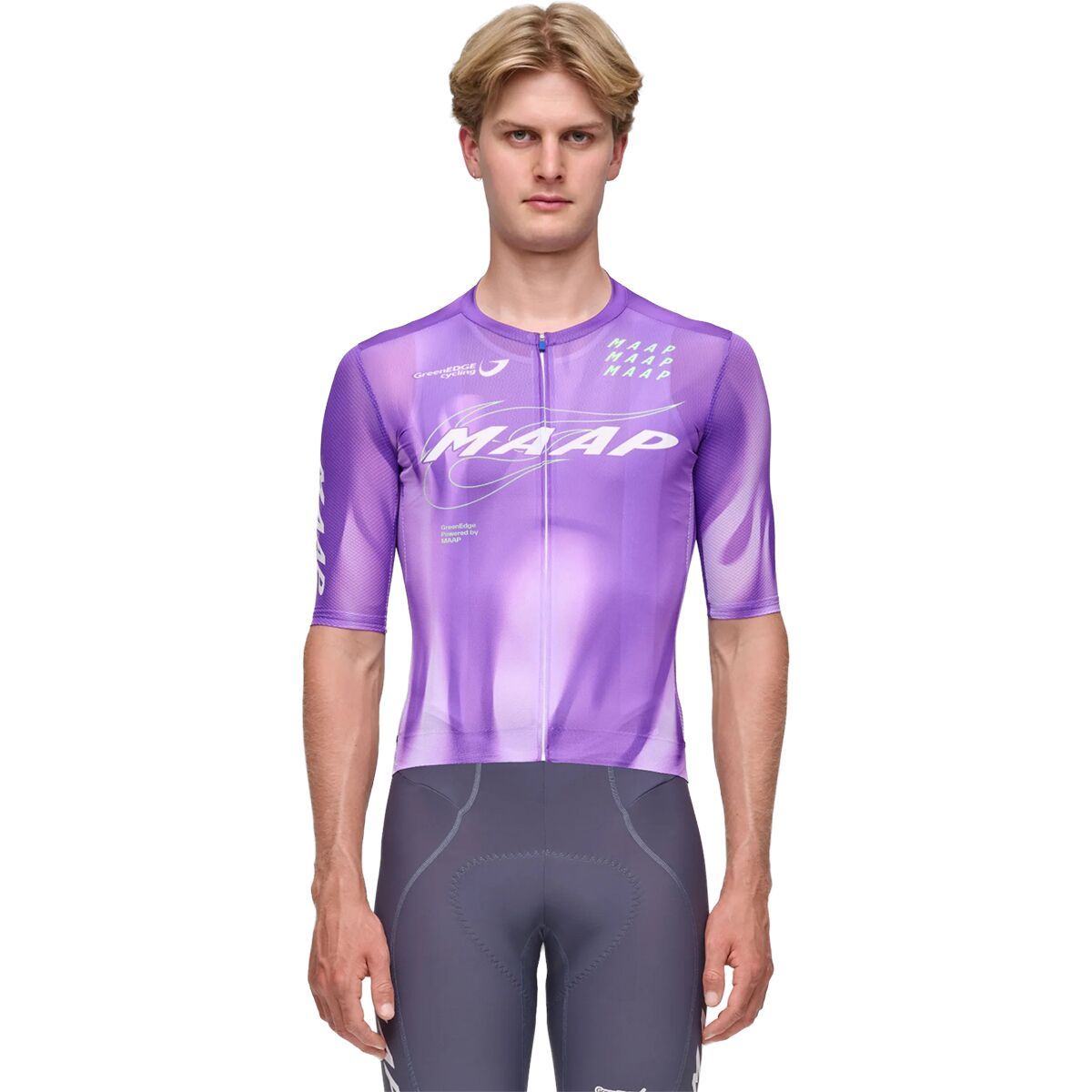 Image of MAAP Worldtour 26 Pro Air 3.0 Short-Sleeve Jersey - Men's Electric Purple, L