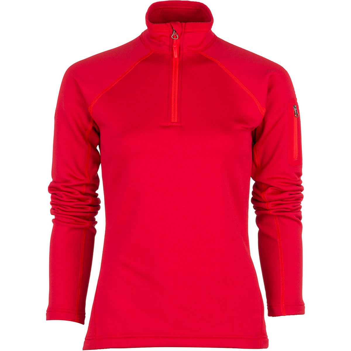 Marmot Stretch Fleece - 1/2-Zip - Women's Team Red, XS
