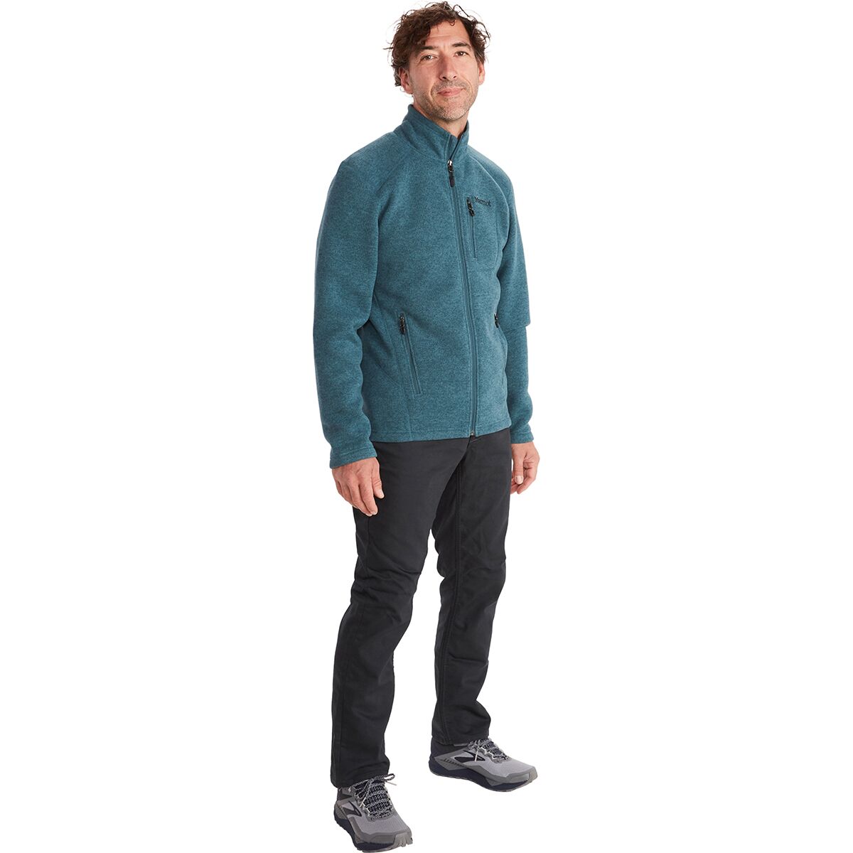 marmot drop line fleece jacket
