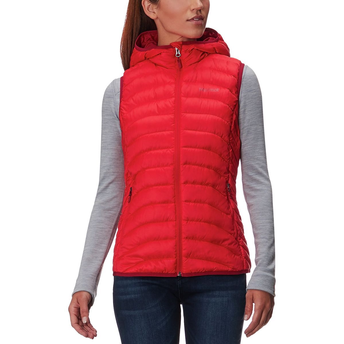 marmot hooded vest