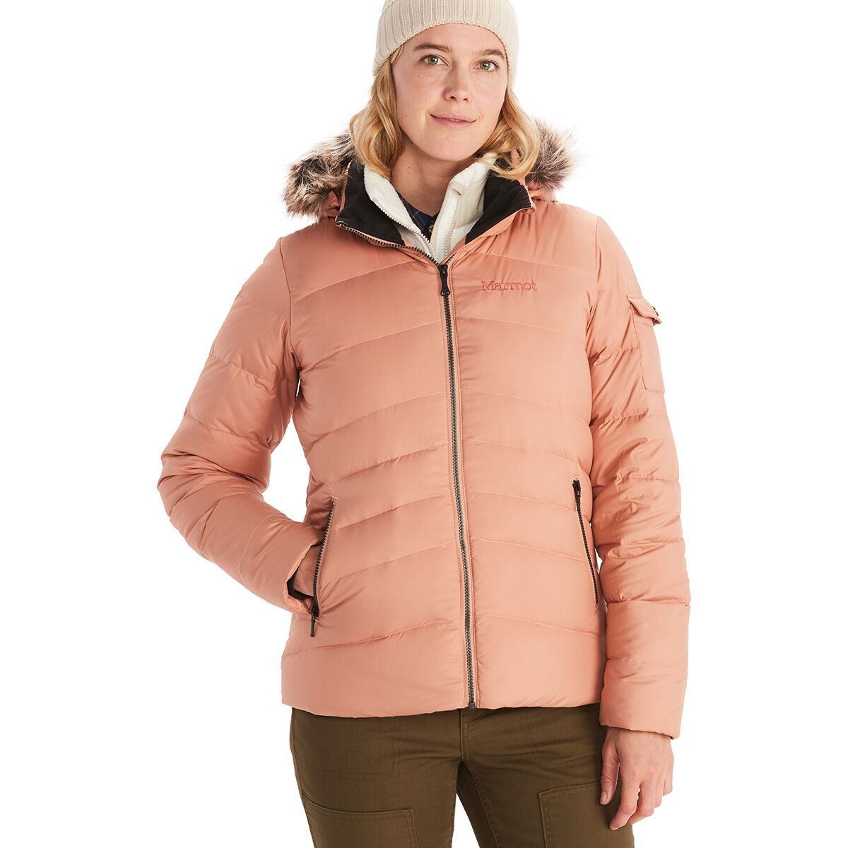 Marmot Ithaca Down Jacket - Women's Rose Gold, XL