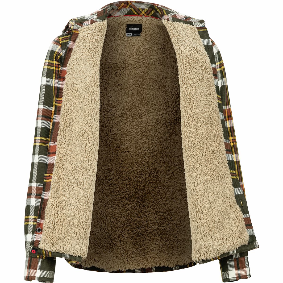 Marmot fleece lined clearance flannel