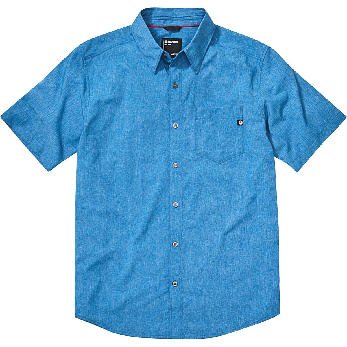 Marmot Aerobora Short-Sleeve Shirt - Men's Varsity Blue, XL