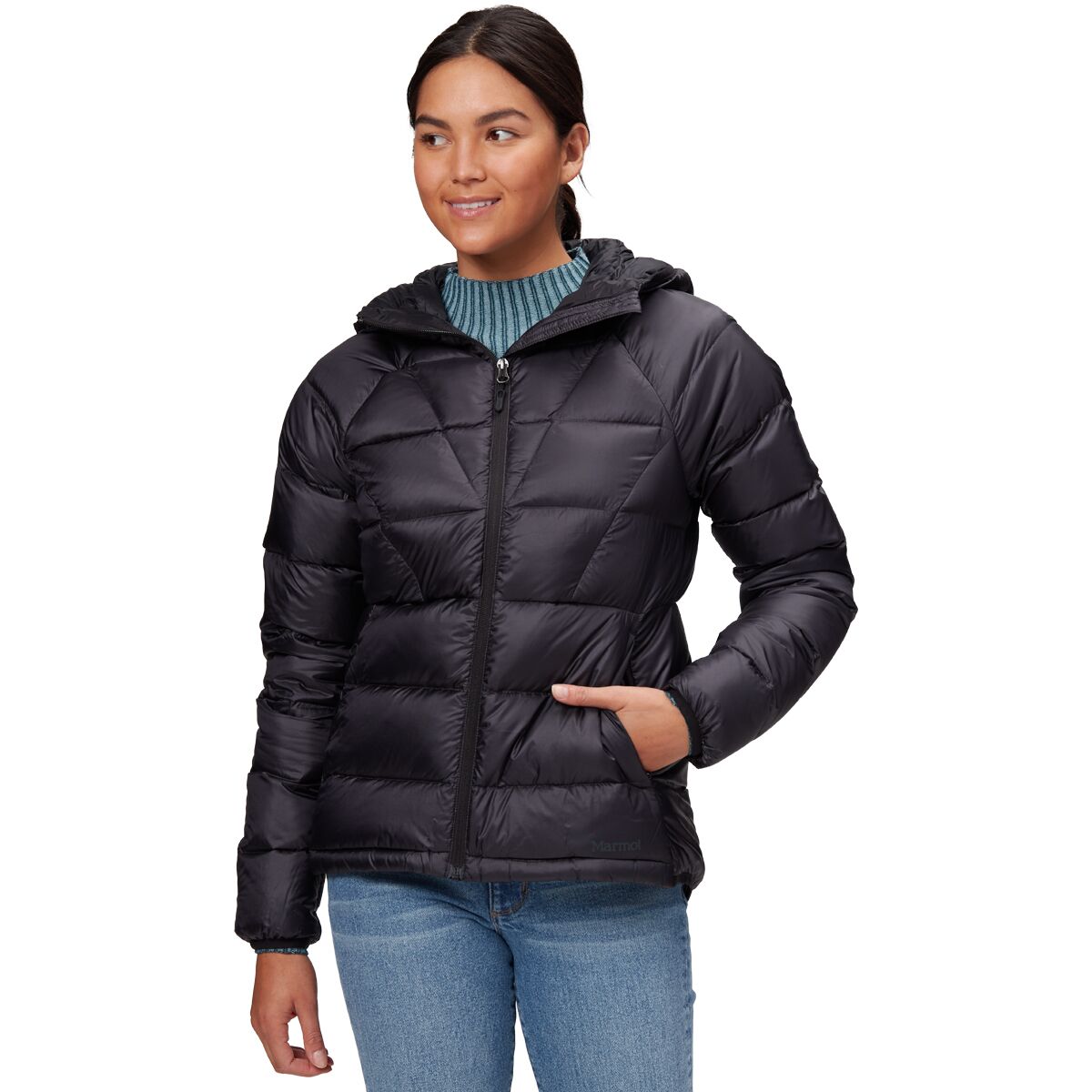 Hype Down Hooded Jacket - Women