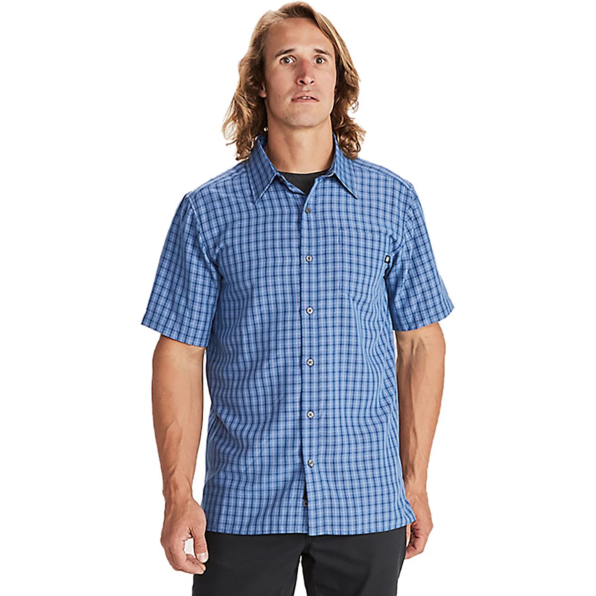Marmot Eldridge Shirt - Men's Arctic Navy L product image