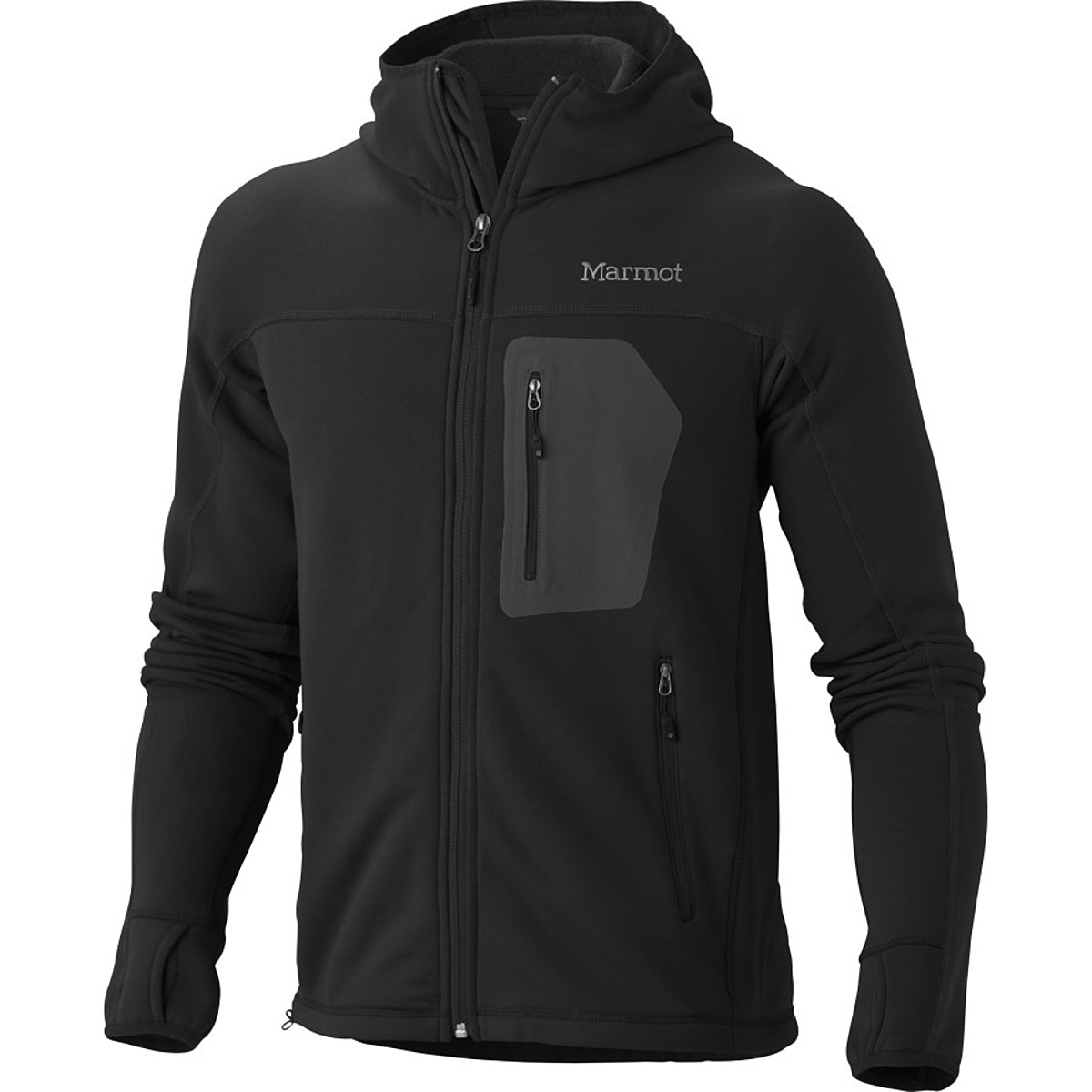 Marmot Vars Hooded Fleece Jacket - Men's - Clothing