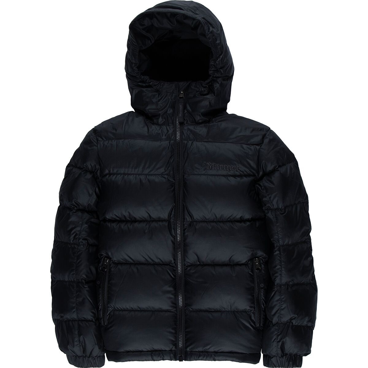 Marmot Guides Down Hooded Jacket - Boys' Black, XXL