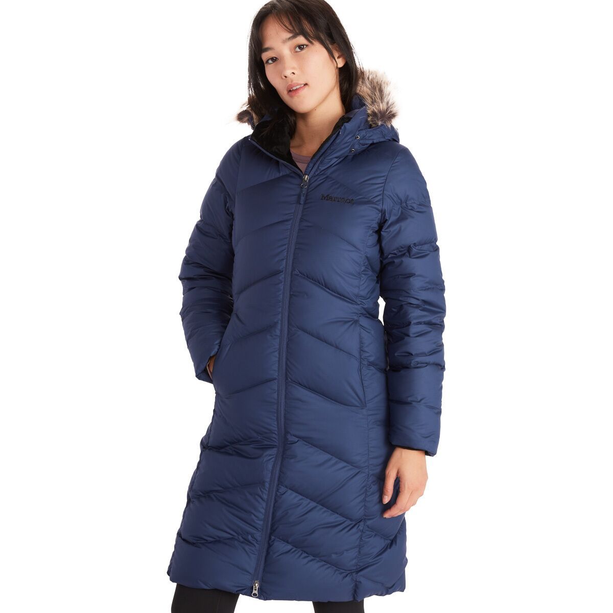 Marmot Montreaux Down Coat - Women's Arctic Navy, L