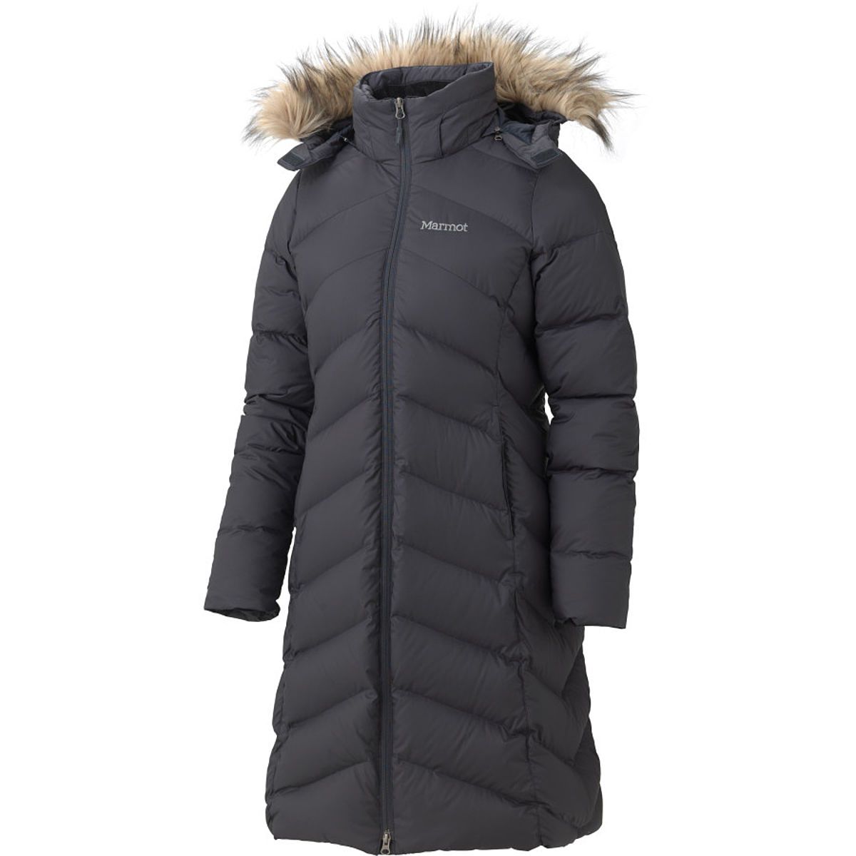Marmot Montreaux Down Coat - Women's Dark Steel, L