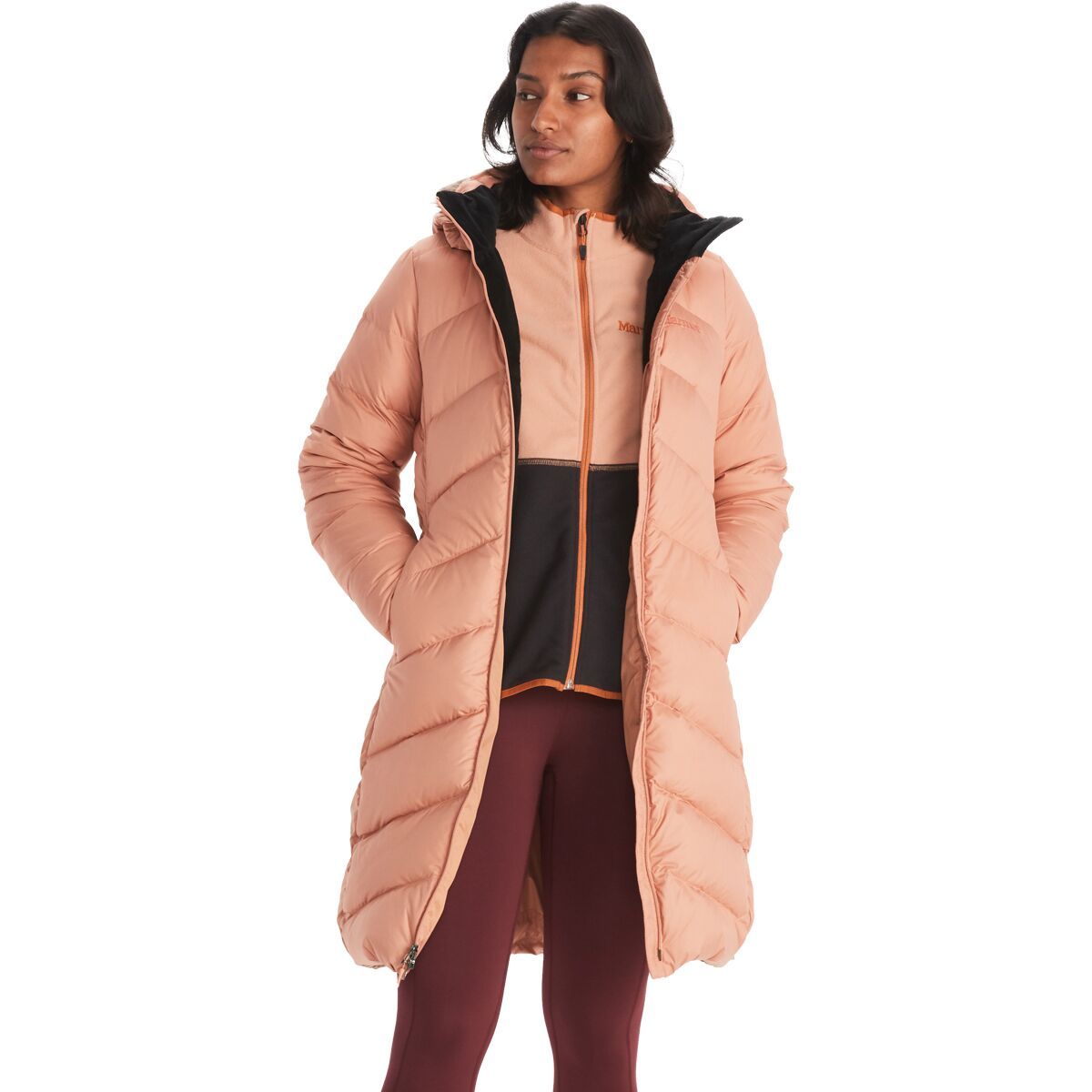 Marmot Montreaux Down Coat - Women's Rose Gold, XL