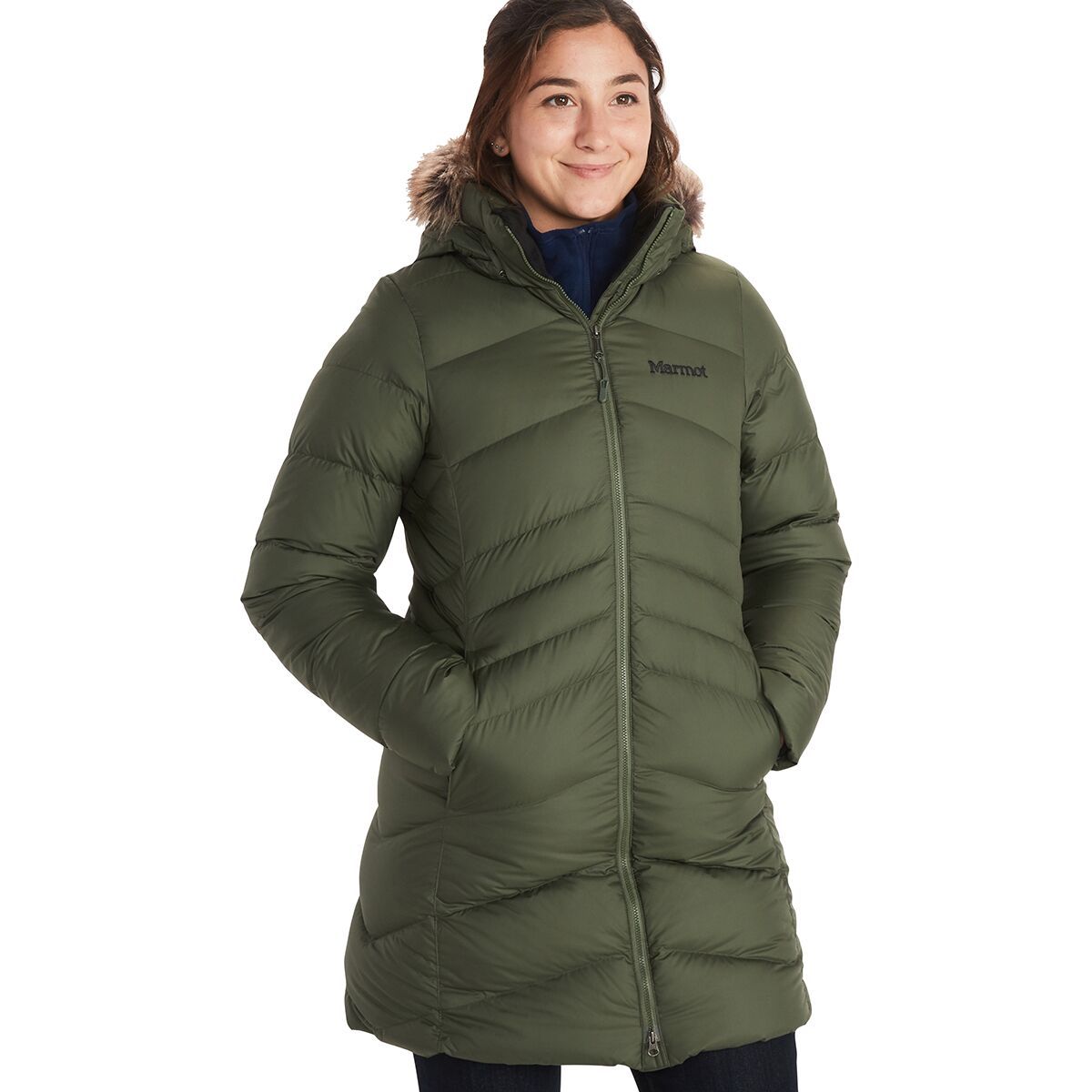 Marmot Montreal Down Coat - Women's Crocodile, S
