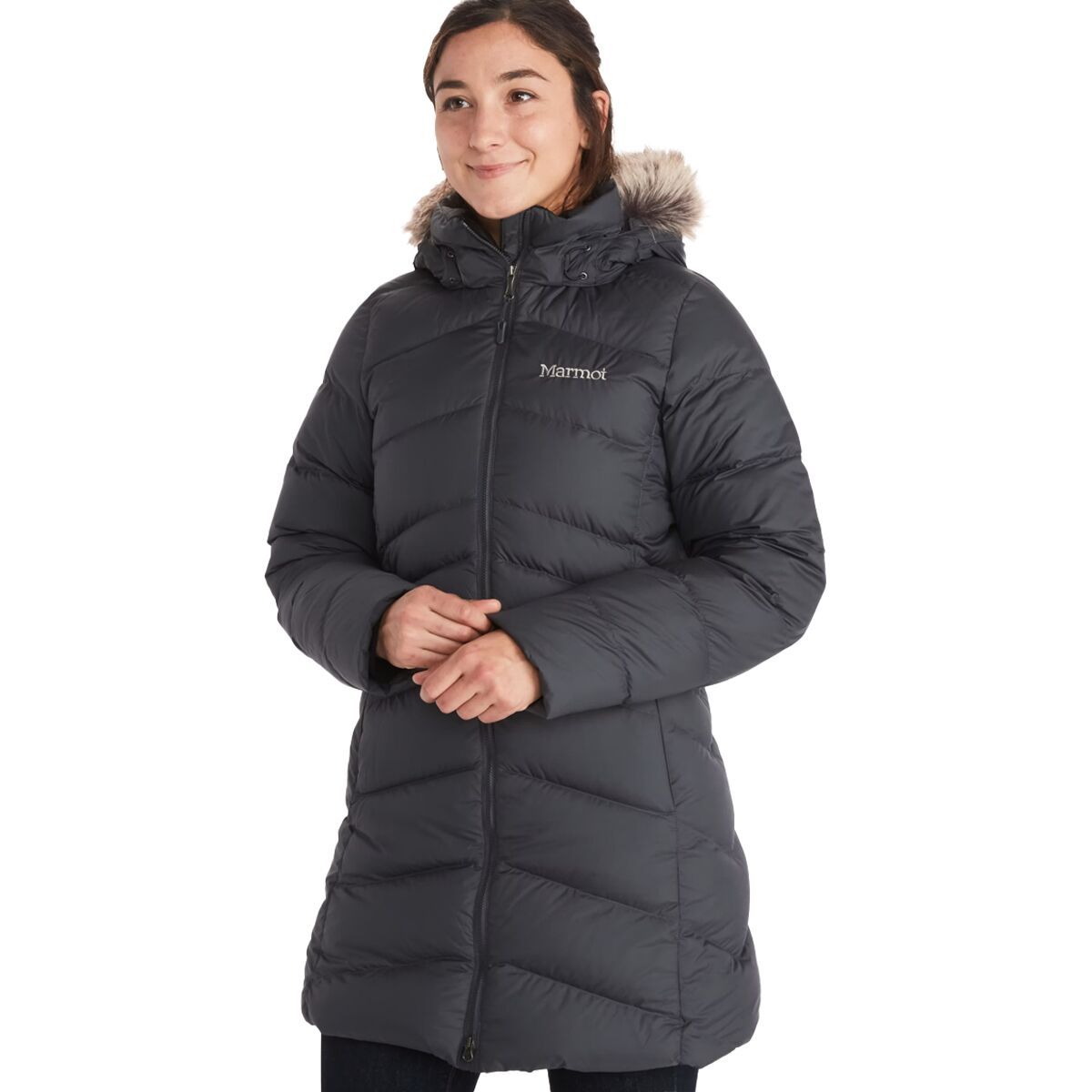 Marmot Montreal Down Coat - Women's Dark Steel, XS