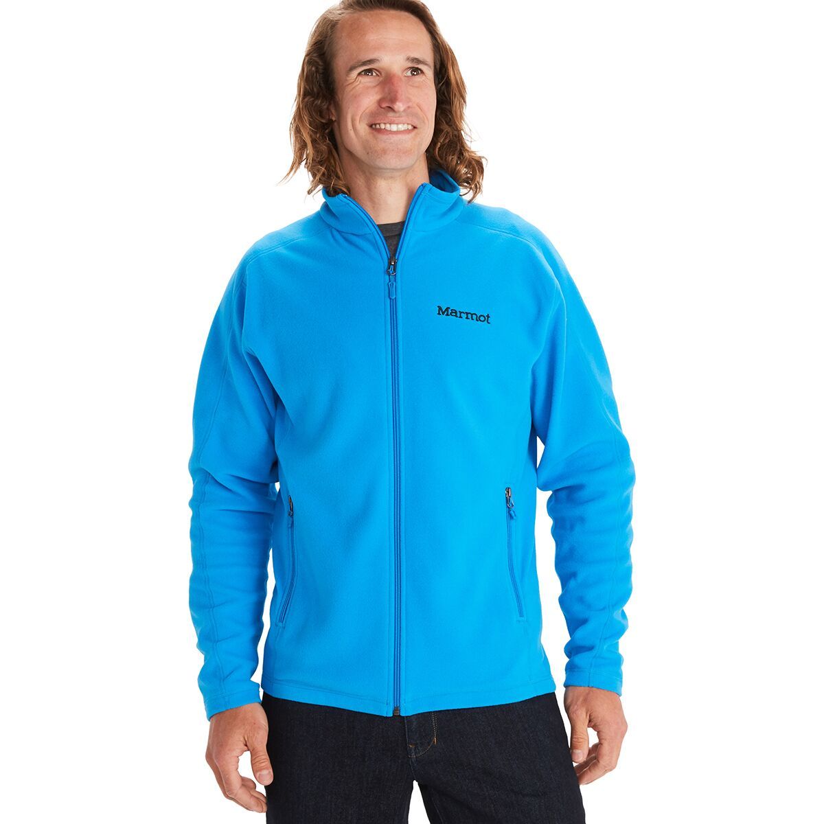 Marmot Rocklin Fleece Jacket - Men's Clear Blue, S