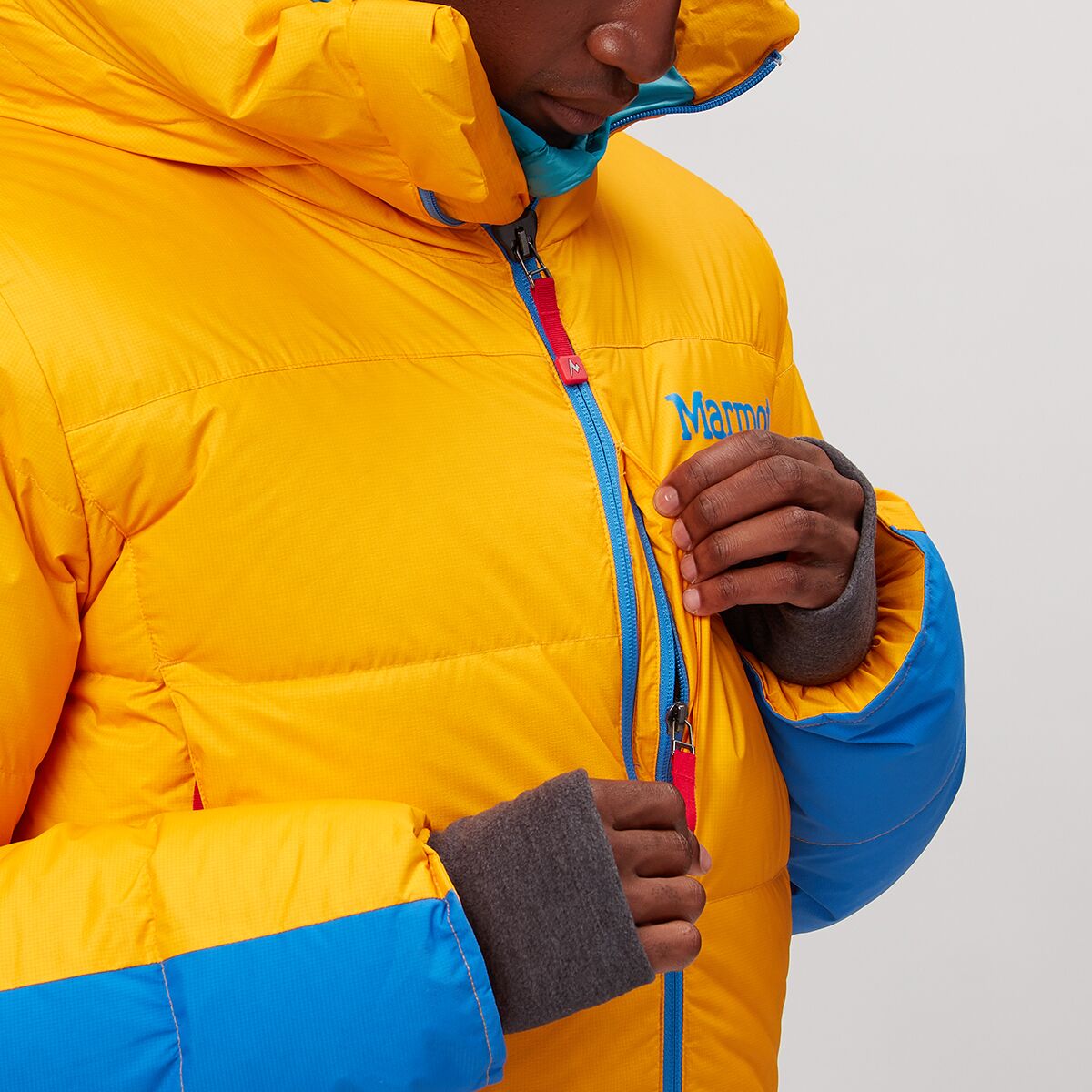 marmot down suit