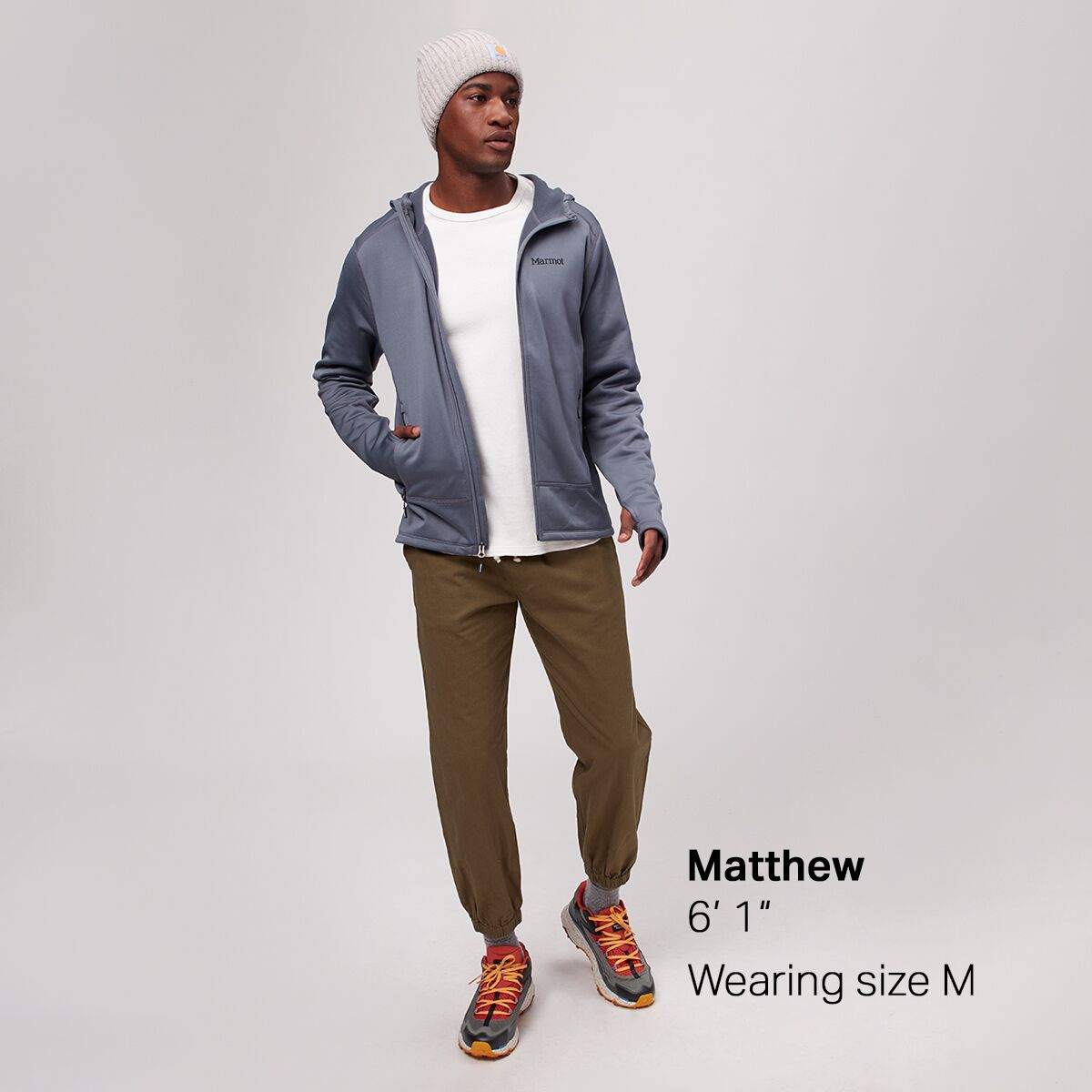 Marmot Olden Polartec Hooded Fleece Jacket - Men's - Clothing