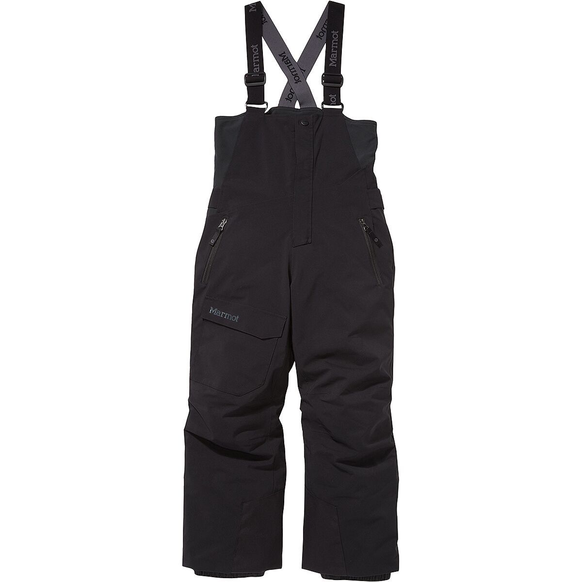 Marmot Rosco Bib Pant - Boys' Black, L