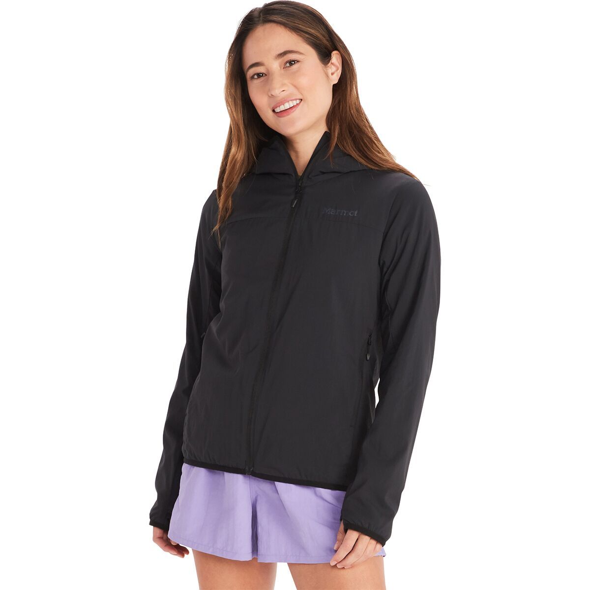 Marmot Alt HB Hooded Jacket - Women's Black, L