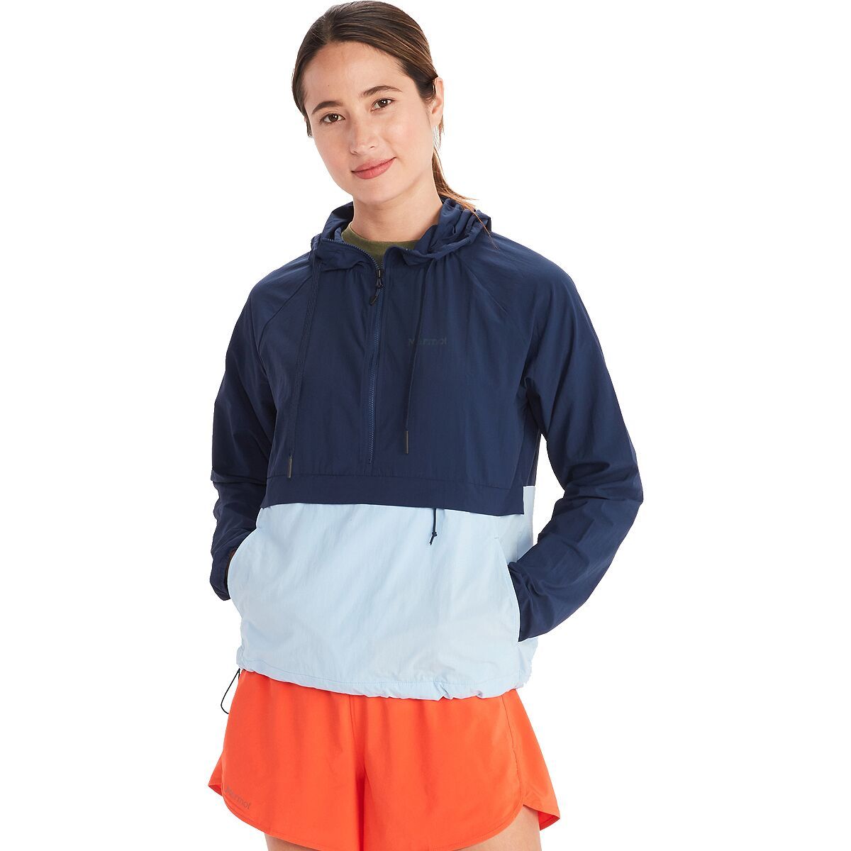 Marmot Campana Anorak - Women's Arctic Navy/Tide Blue, XS