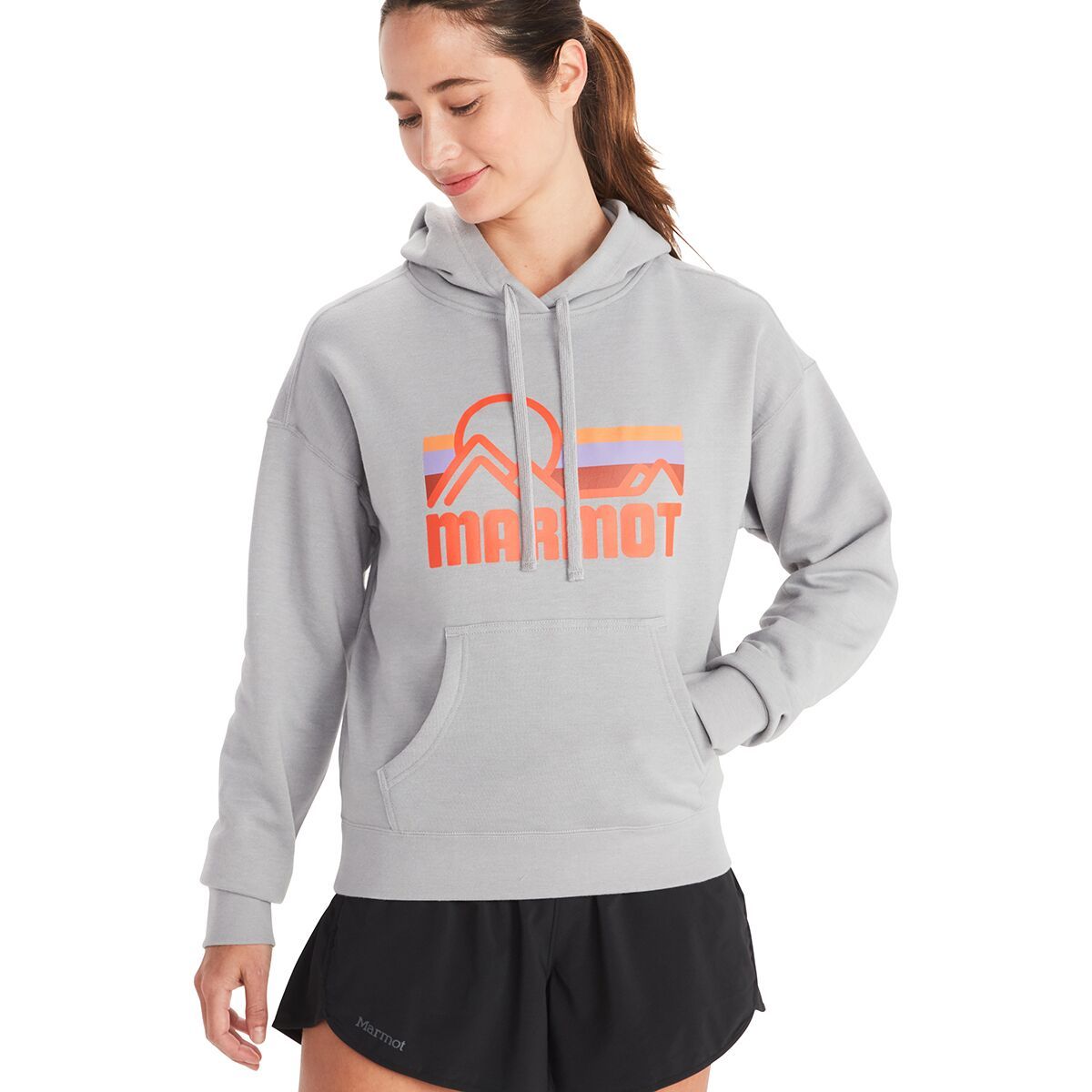 Marmot Coastal Hoodie - Women's Sleet Heather, S