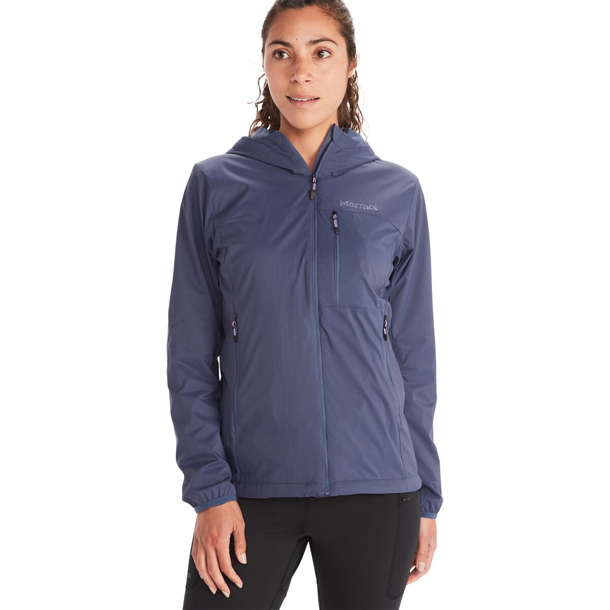 Marmot Ether DriClime Hooded Jacket - Women's Storm, XS